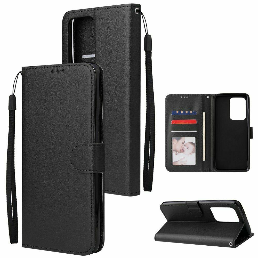 Étui portefeuille folio en cuir pour Samsung Galaxy S20 Ultra Étui portefeuille folio en cuir pour Samsung Galaxy S20 Ultra
